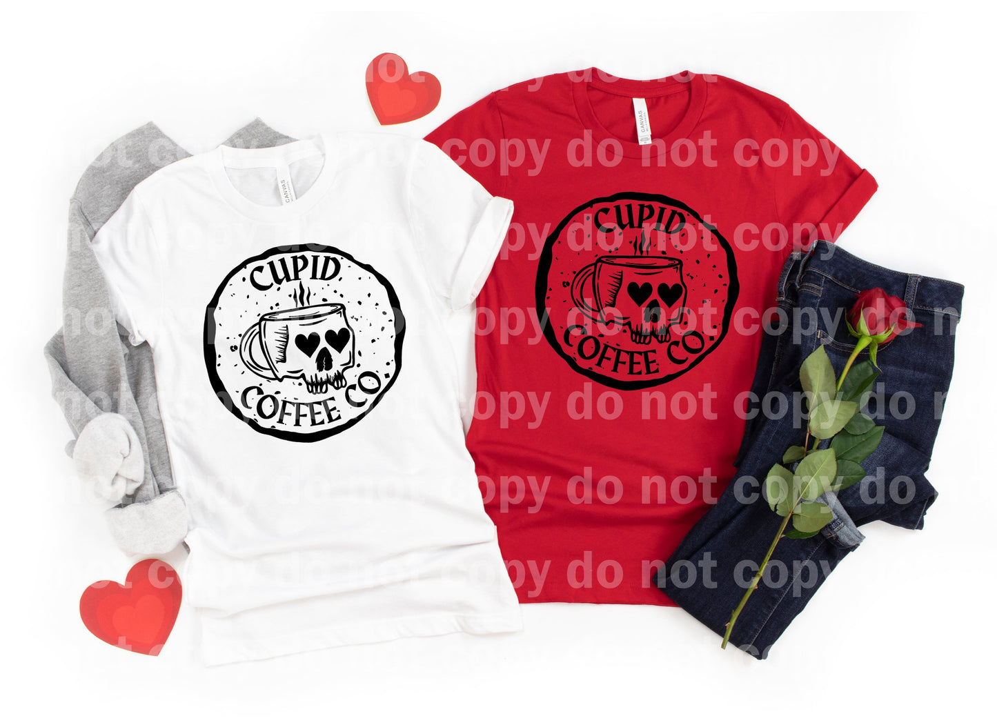 Cupid Coffee Co. Full Color/One Color Dream Print or Sublimation Print
