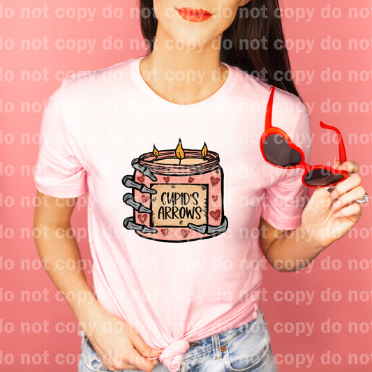 Vela de flechas de Cupido angustiada a todo color/impresión de ensueño de un color o impresión por sublimación