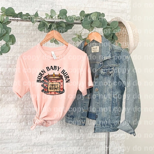 Flechas de Cupido Vela Burn Baby Burn Impresión de ensueño a todo color/un color o impresión por sublimación