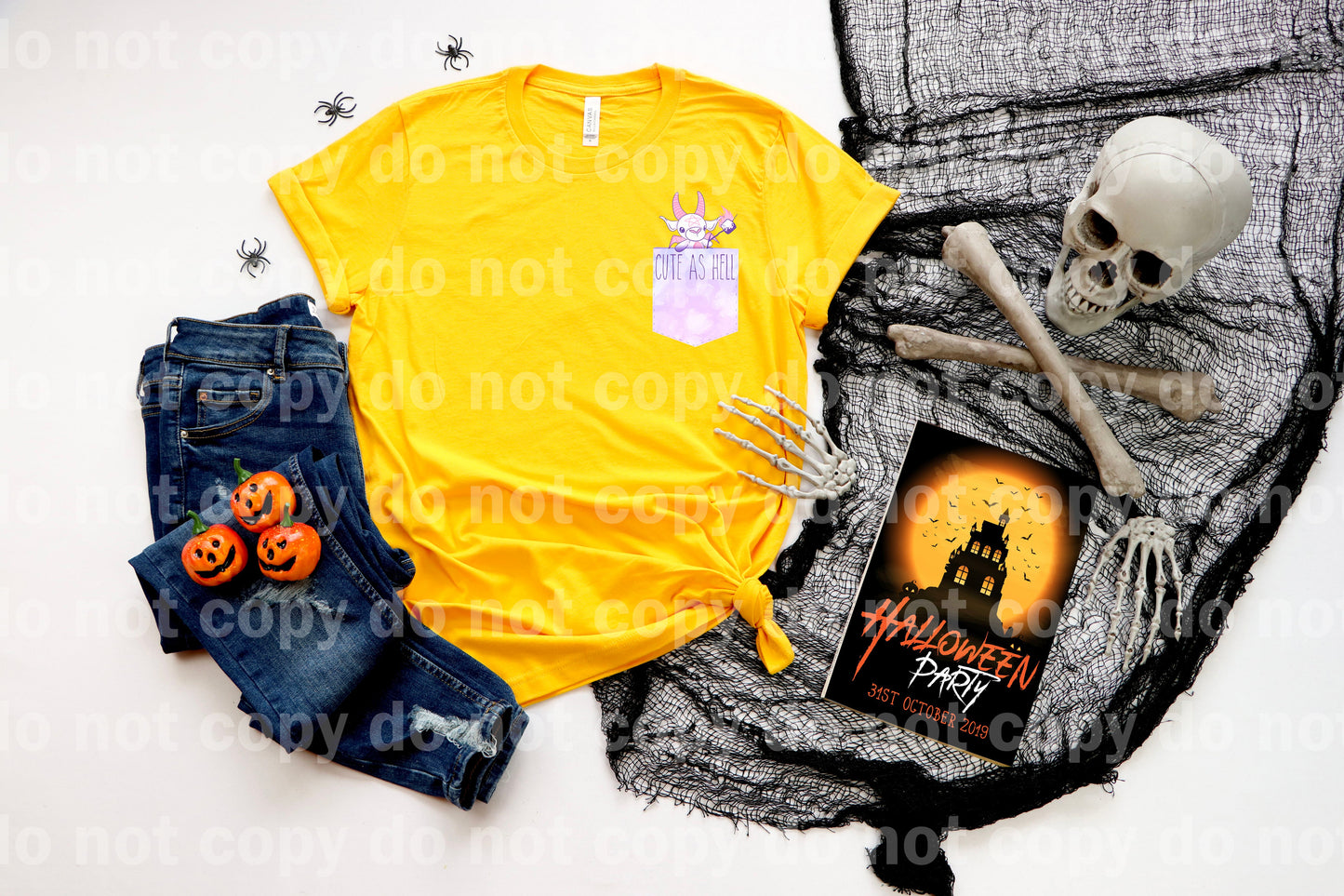 Cute As Hell Pocket Dream Print or Sublimation Print