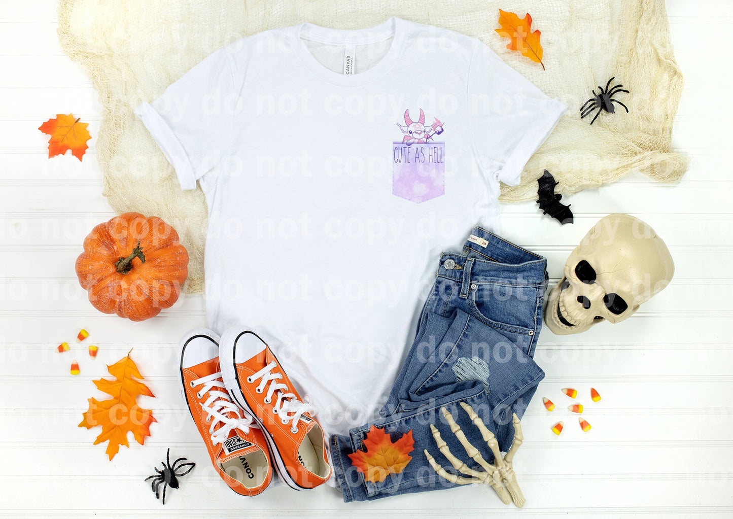 Cute As Hell Pocket Dream Print or Sublimation Print