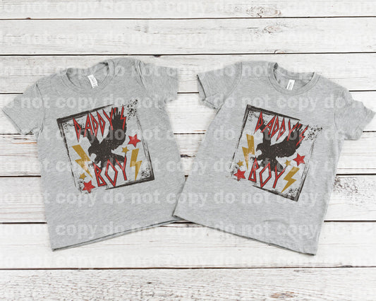 Daddy's Boy Eagle Lightning Bolt Dream Print or Sublimation Print