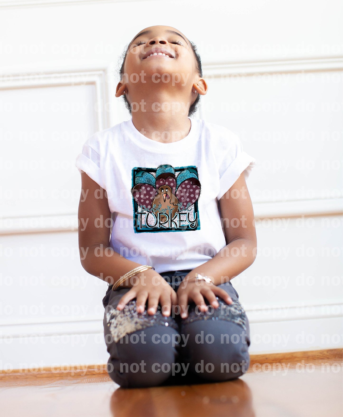 Daddy's Lil Turkey Dream Print or Sublimation Print