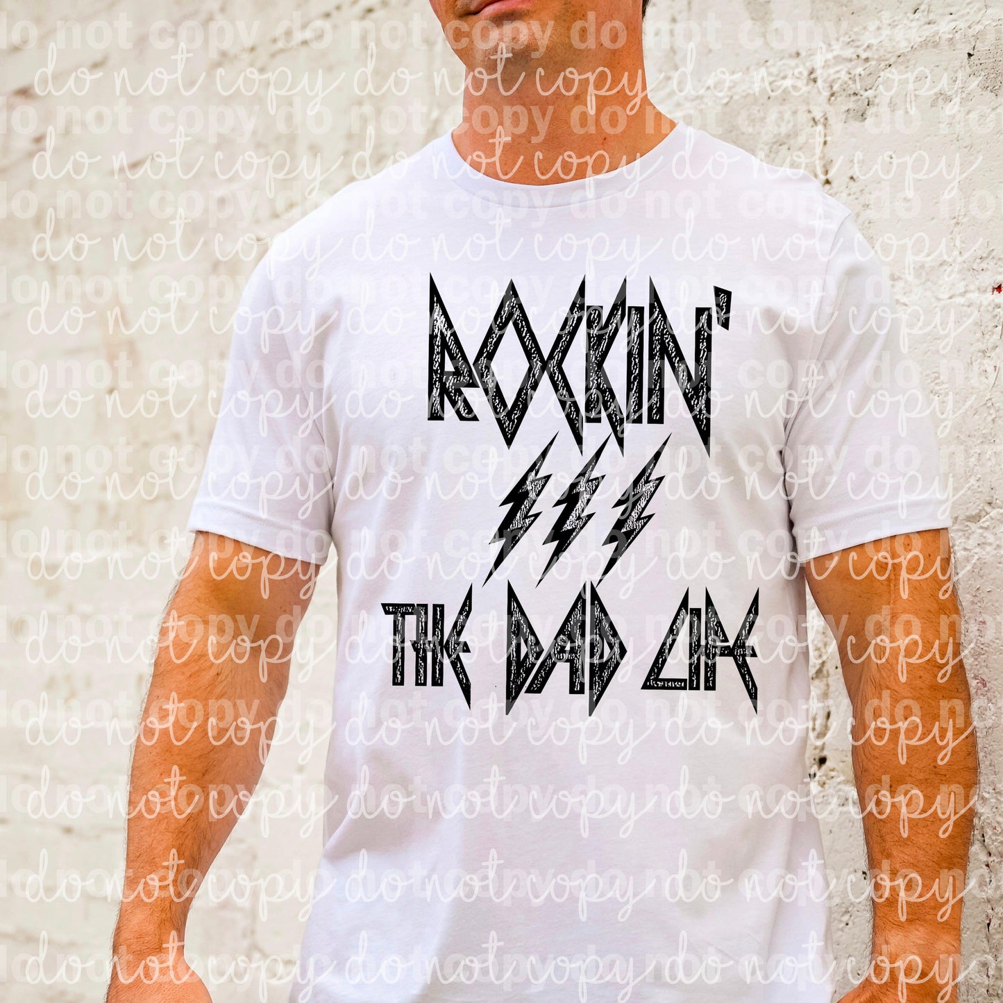 Rockin' The Dad Life Dream Print or Sublimation Print