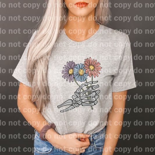 Daisy Skellie Hand Full Color/One Color Dream Print or Sublimation Print