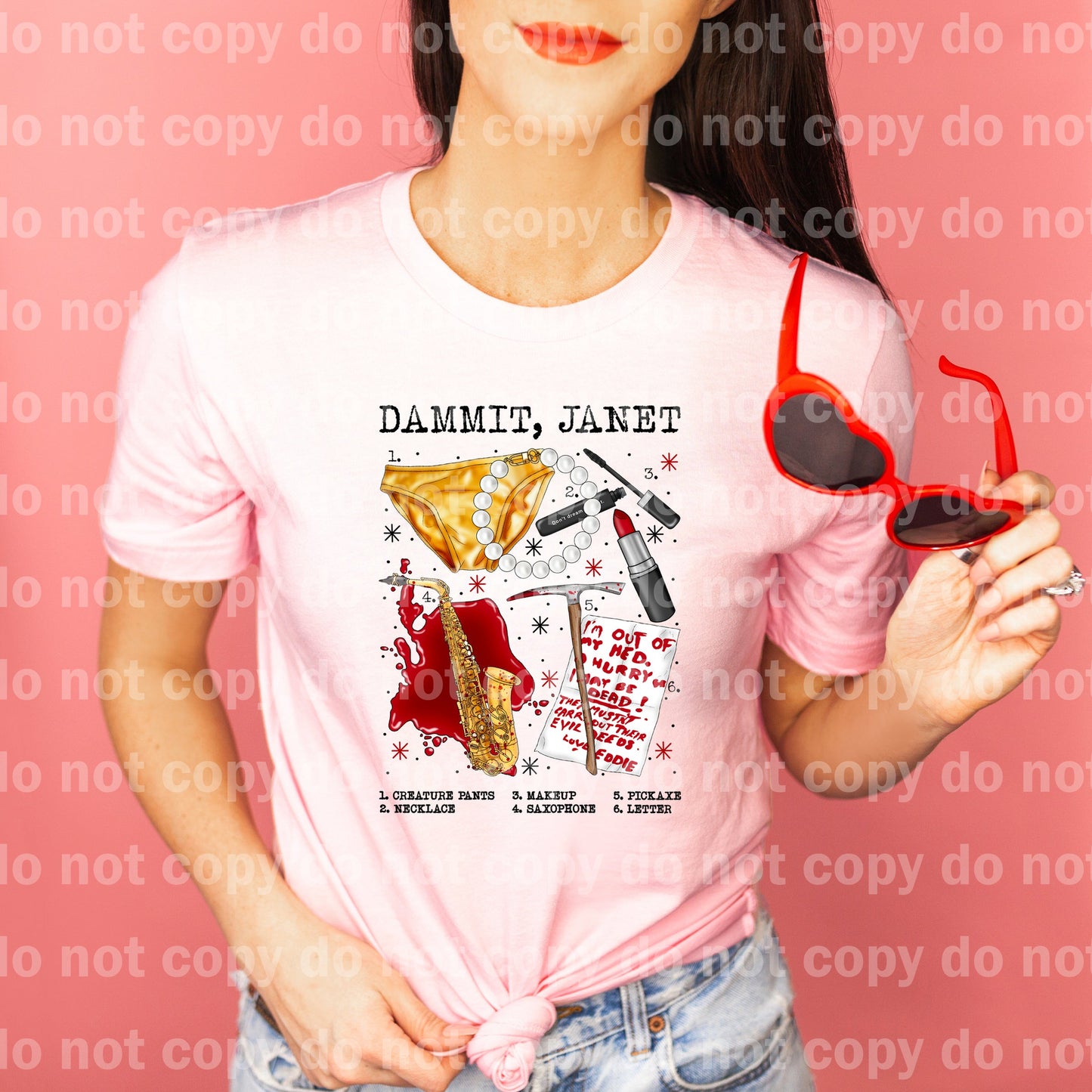 Dammit, Janet Chart Dream Print or Sublimation Print