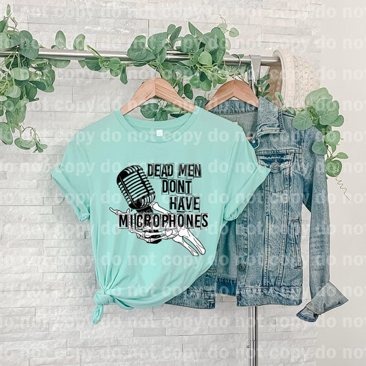 Dead Men Don't Have Microphones Skellie Dream Print or Sublimation Print