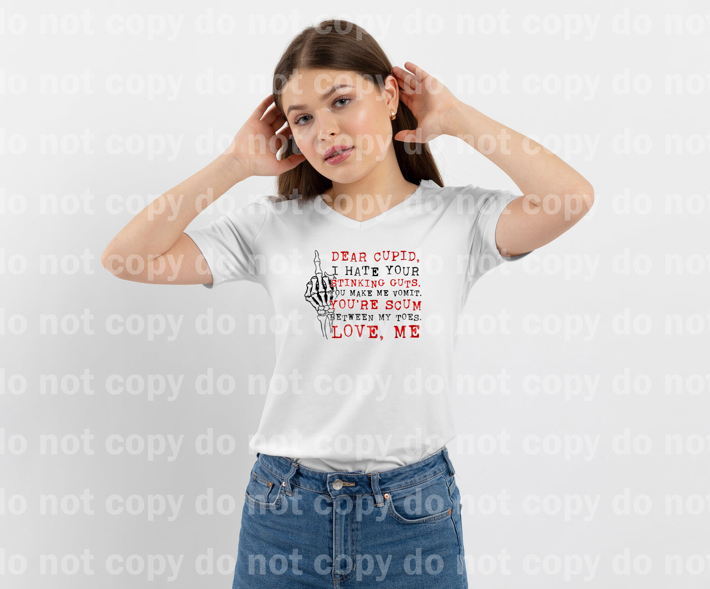 Dear Cupid I Hate Your Stinking Guts Dream Print or Sublimation Print