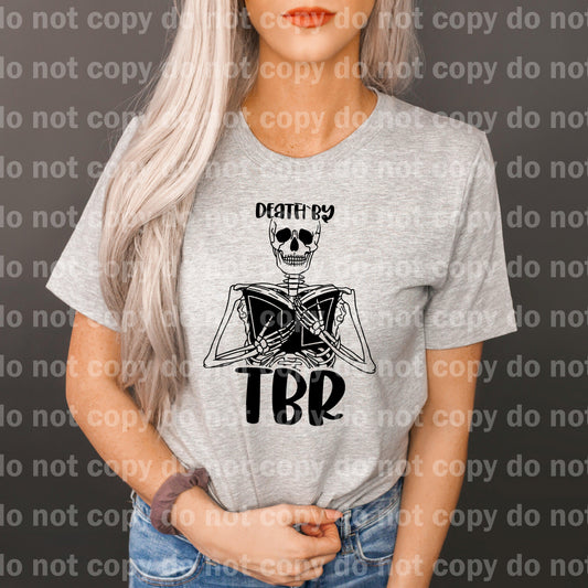 Death by TBR Skeleton Dream Print or Sublimation Print