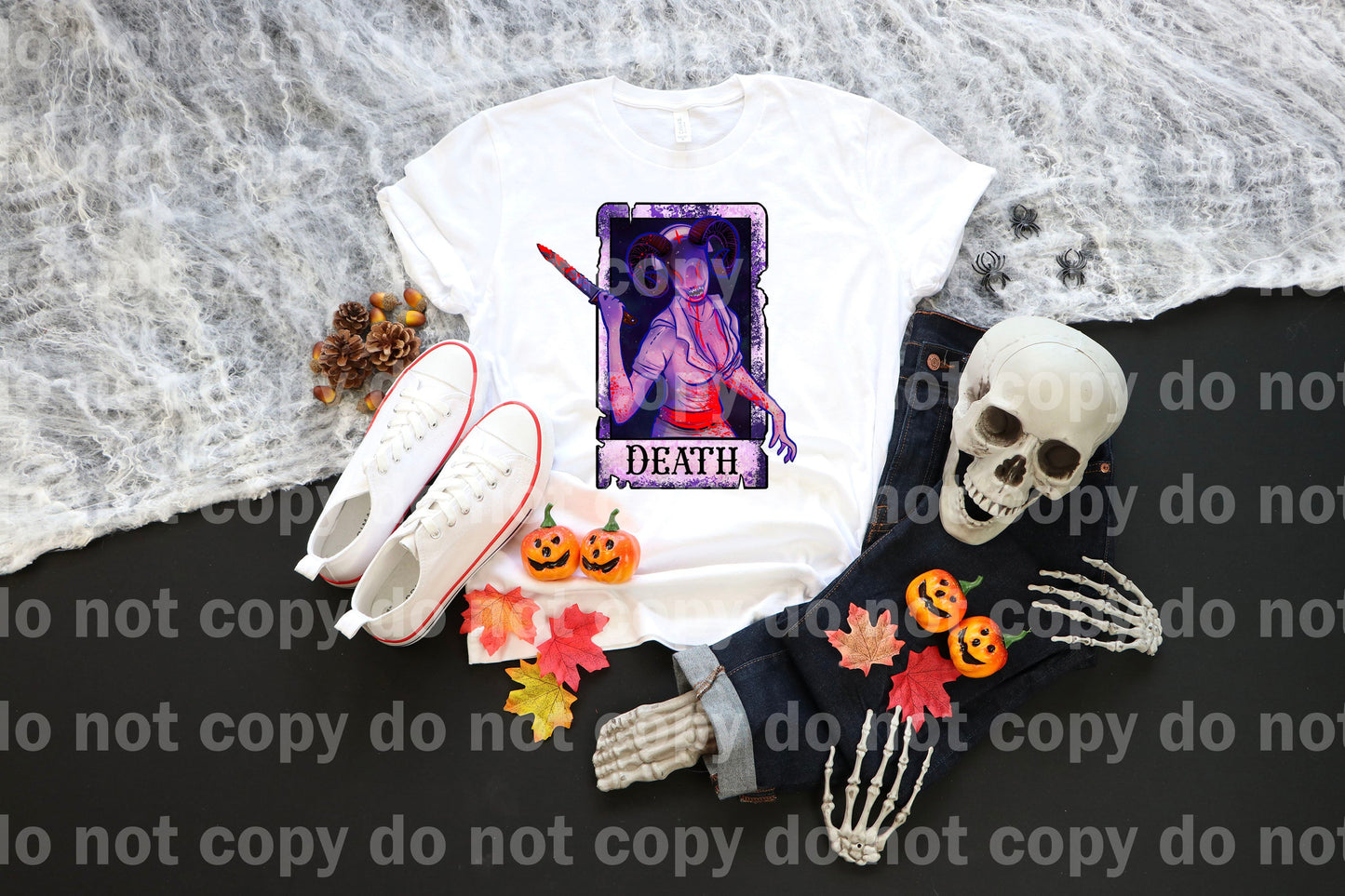 Death Tarot Horror Dream Print or Sublimation Print