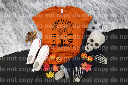Death Never The Ends Skellie Hand Dream Print or Sublimation Print