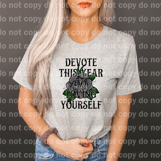 Devote This Year To Loving Yourself Dream Print or Sublimation Print