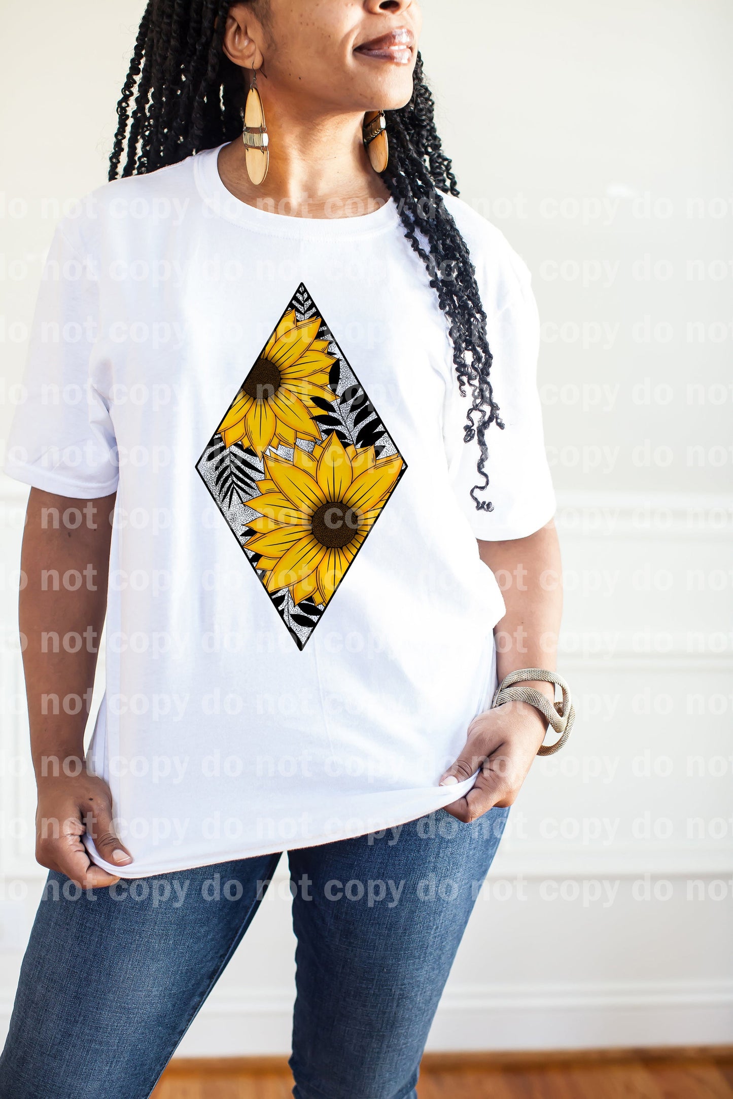 Diamond Sunflowers Dream Print or Sublimation Print