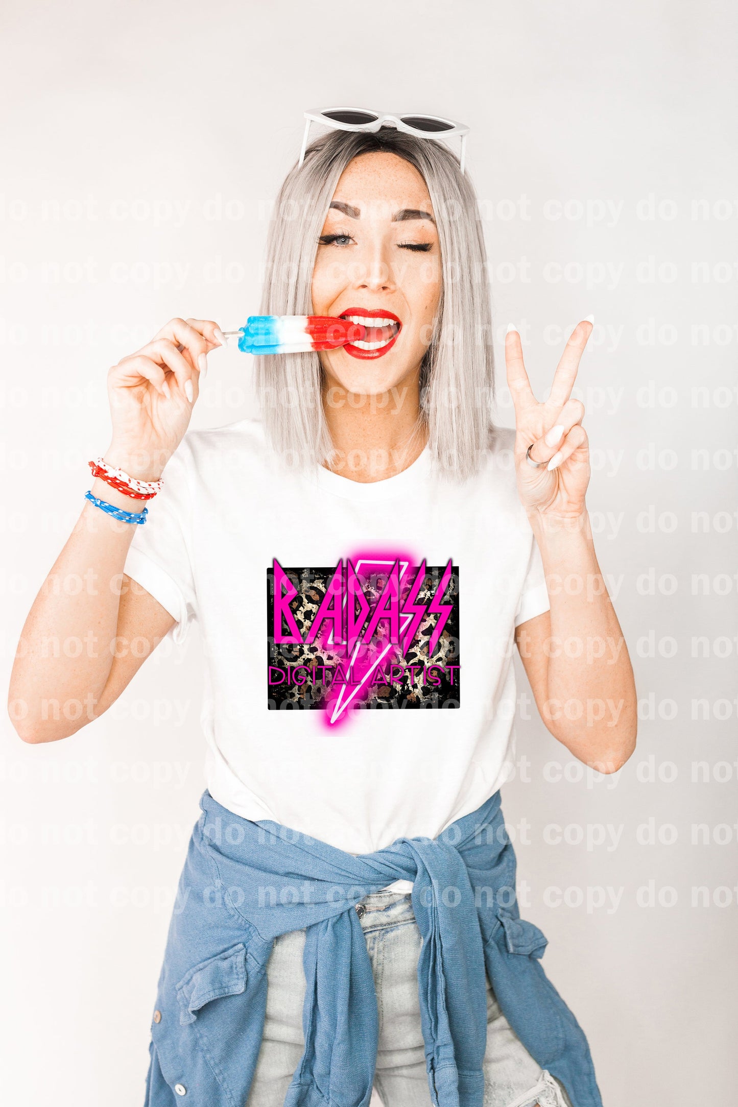 Badass Digital Artist Pink Dream Print or Sublimation Print