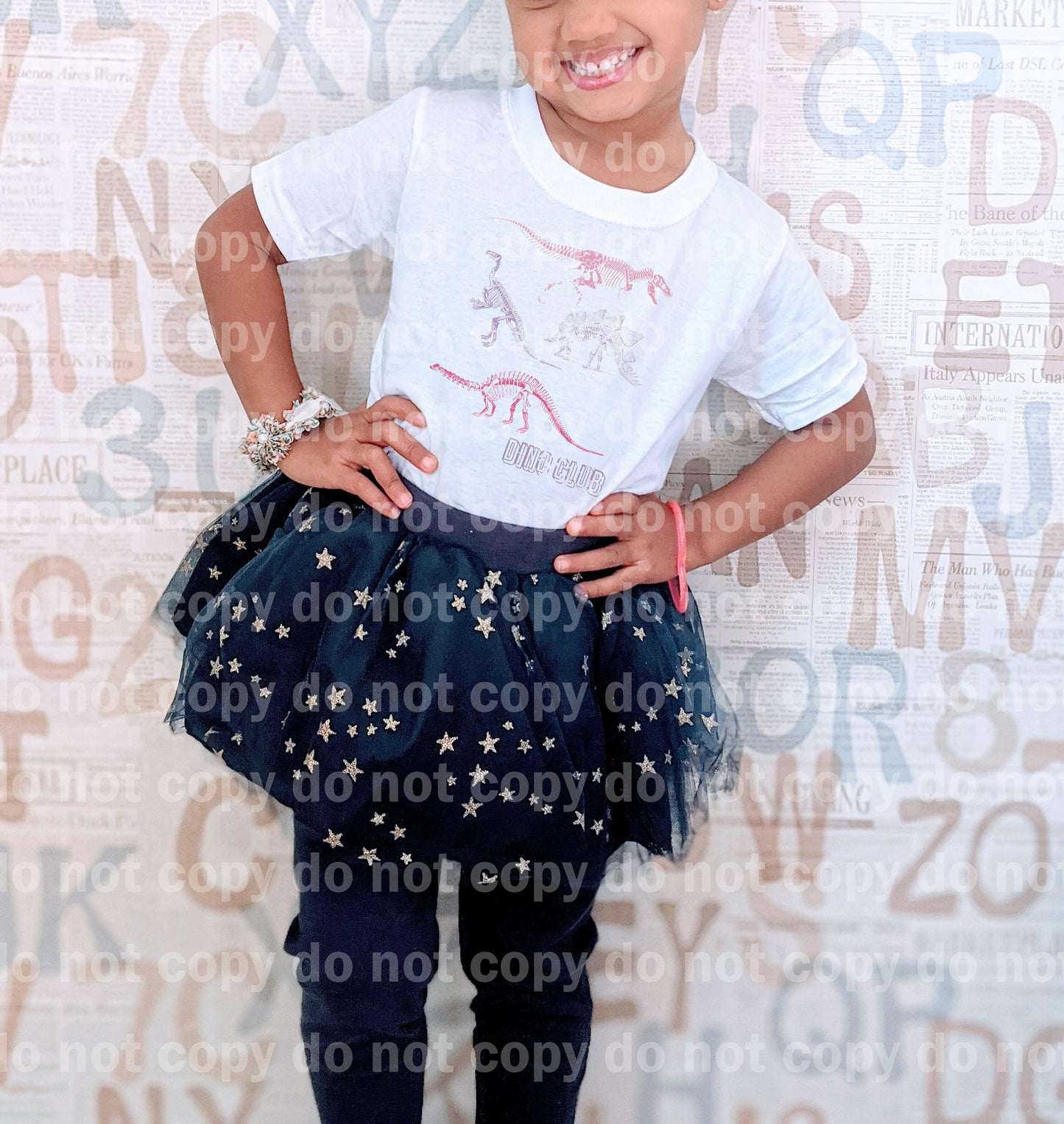 Dino Club Boy/Girl Dream Print or Sublimation Print