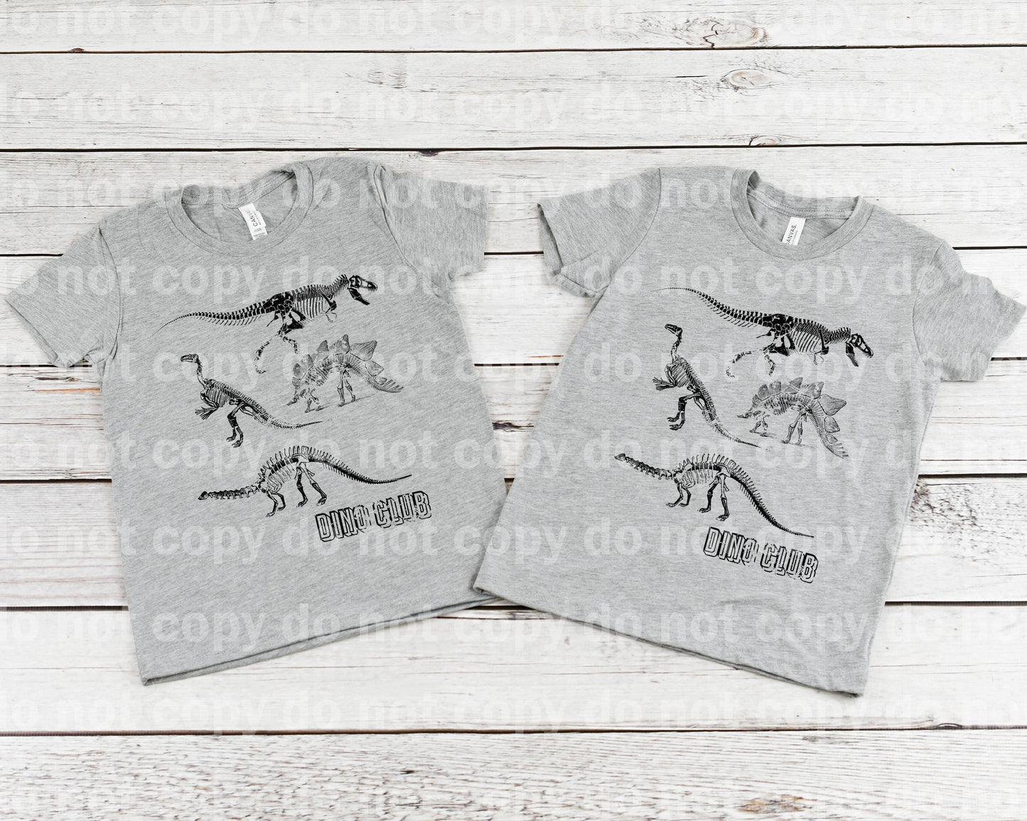 Dino Club Dream Print or Sublimation Print