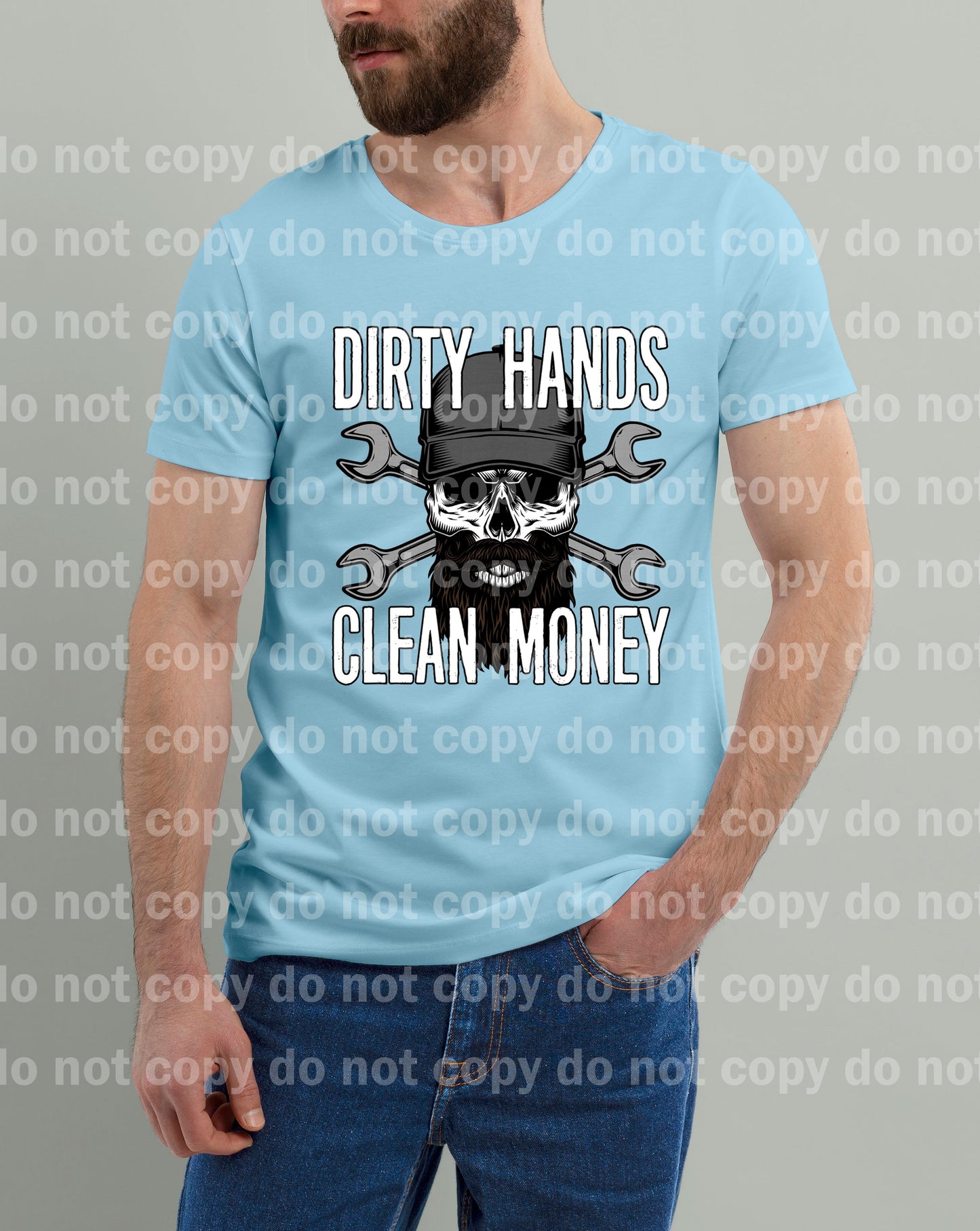 Dirty Hands Clean Money Dream Print or Sublimation Print