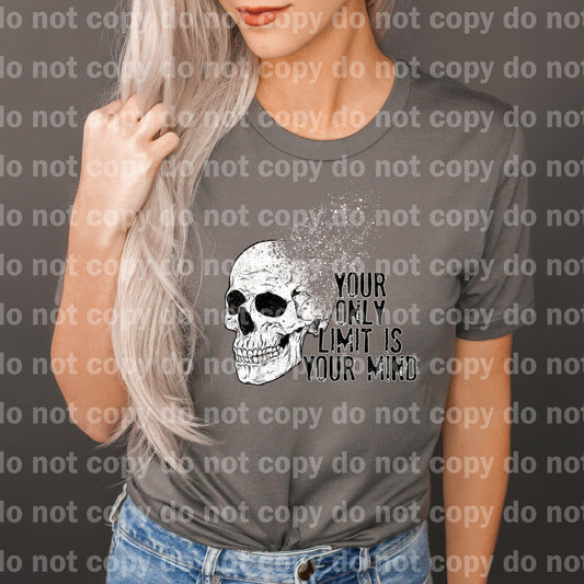 Your Only Limit Is Your Mind Dispersion Skull Dream Print or Sublimation Print