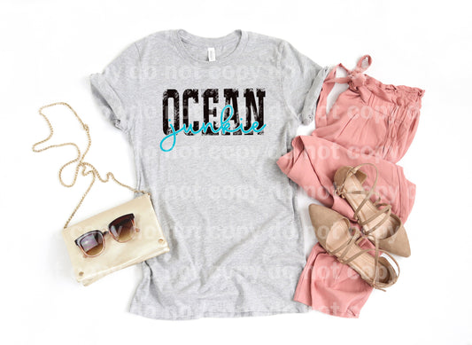 Distressed Ocean Junkie Dream Print or Sublimation Print