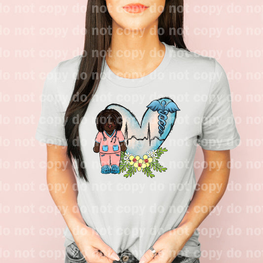 Doctor Pink Heartbeat Heart Dream Print or Sublimation Print