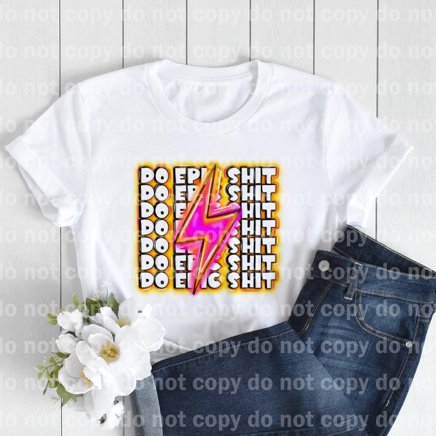 Do Epic Shit Lightning Bolt Dream Print or Sublimation Print