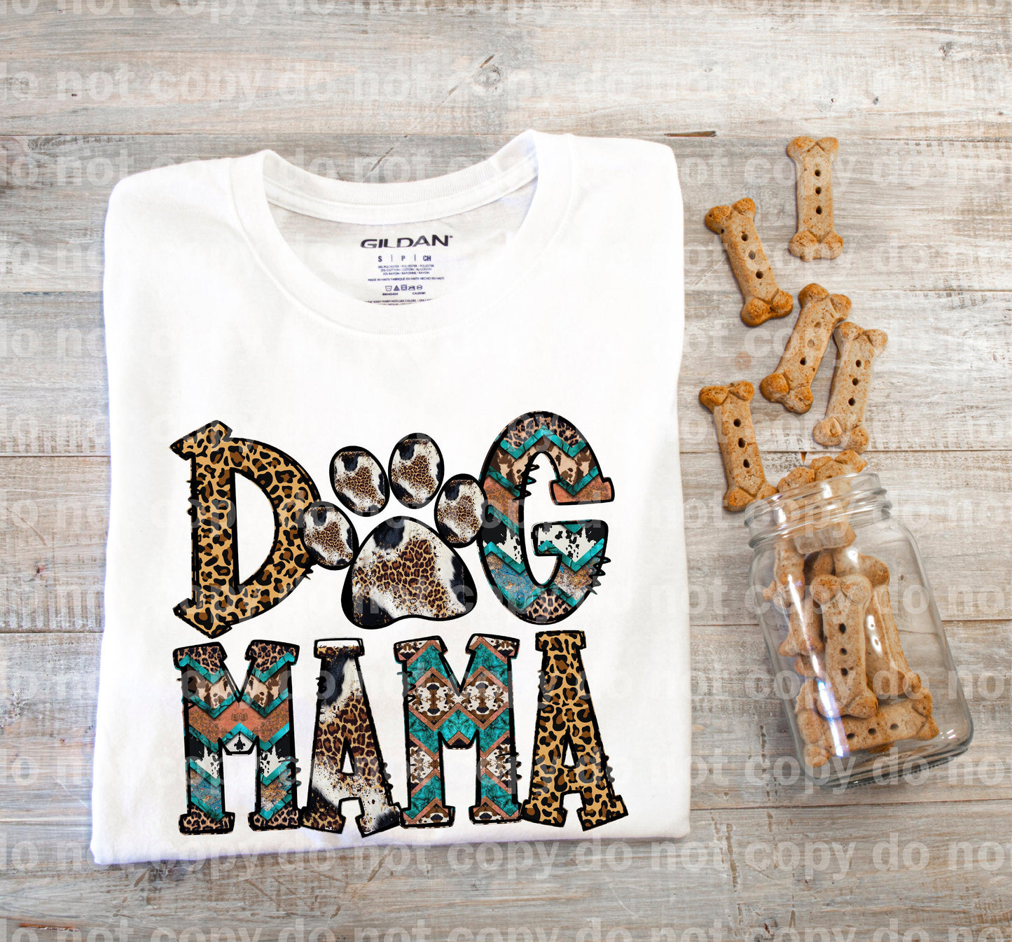 Dog Mama Western Paw Dream Print or Sublimation Print