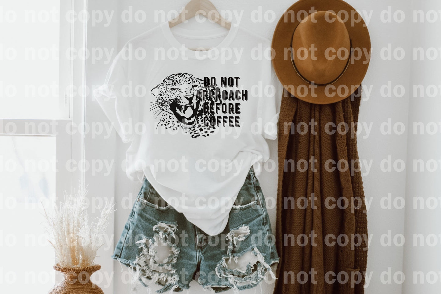 Do Not Approach Before Coffee Dream Print or Sublimation Print