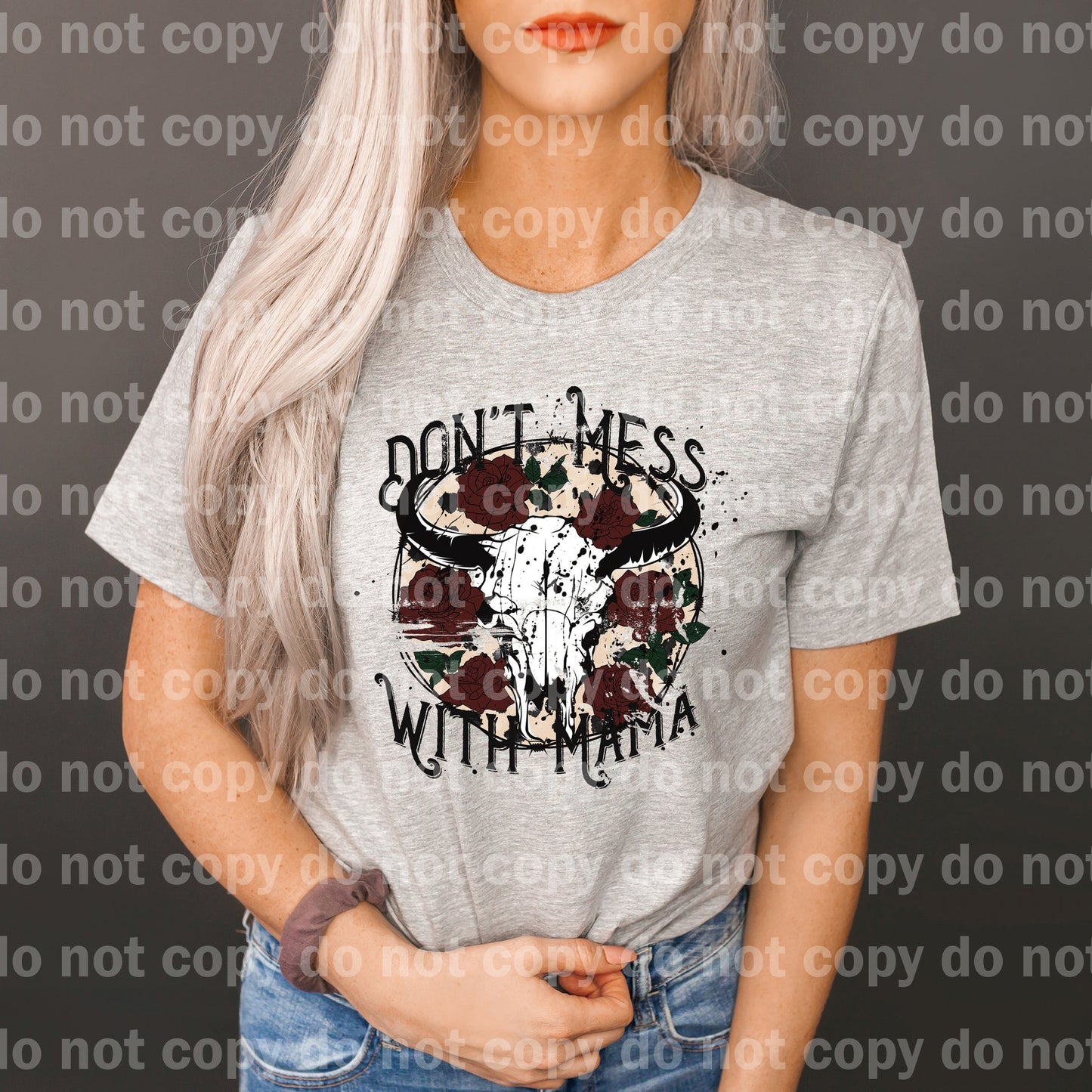 Don't Mess With Mama Full Color/One Color Dream Print or Sublimation Print