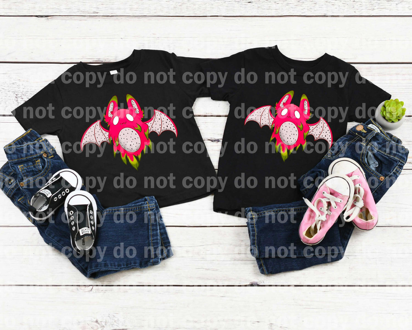 Dragonfruit Bat Dream Print or Sublimation Print