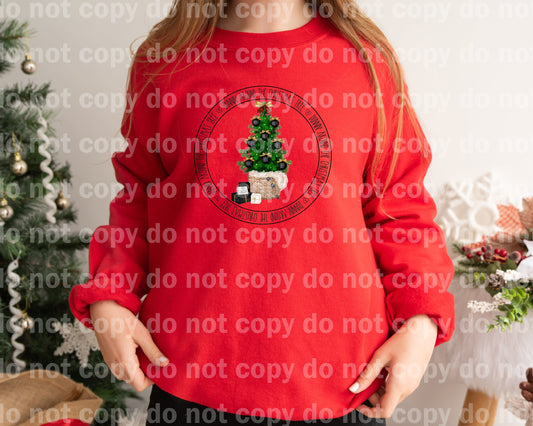 Dunnin' Around The Christmas Tree Dream Print or Sublimation Print