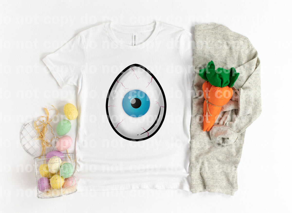 Egg Eyeball Blue Dream Print or Sublimation Print