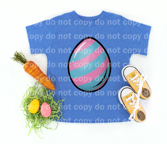 Egg Pastel Blue Pink Dream Print or Sublimation Print