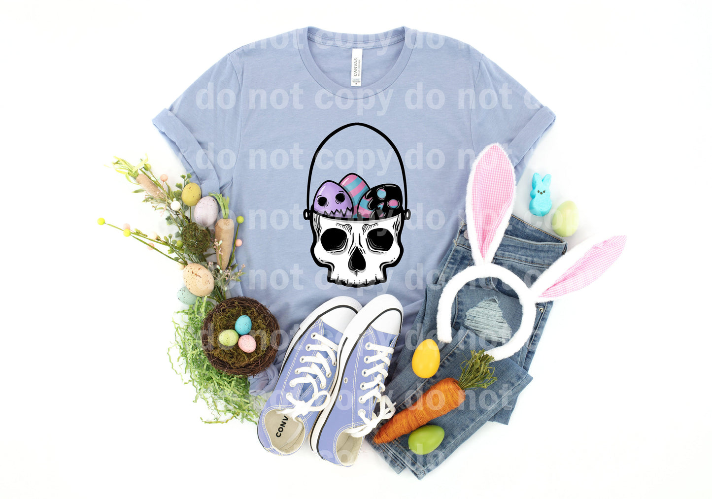 Egg Skull Basket Dream Print or Sublimation Print