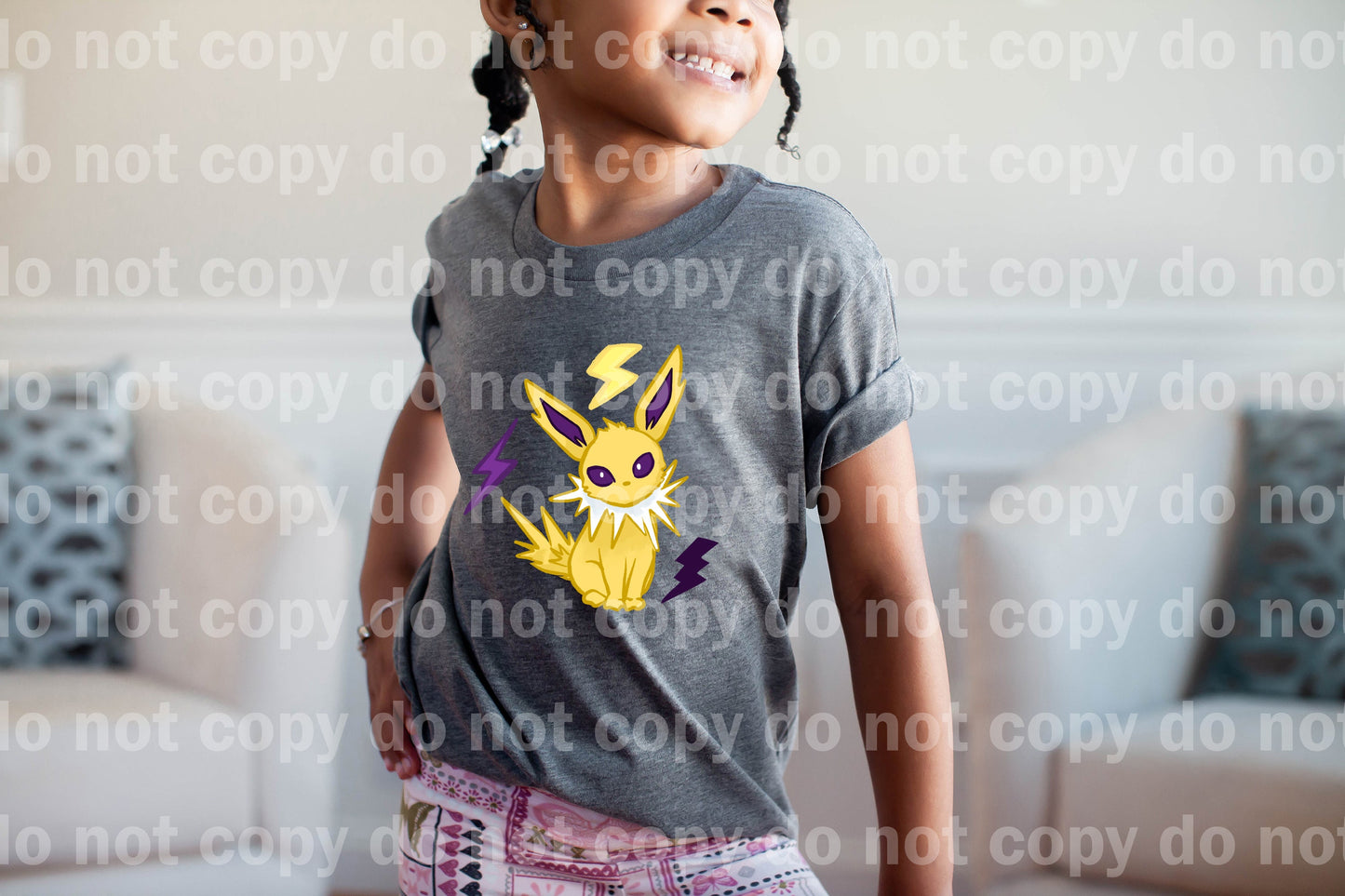 Electric Pocket Monster Dream Print or Sublimation Print