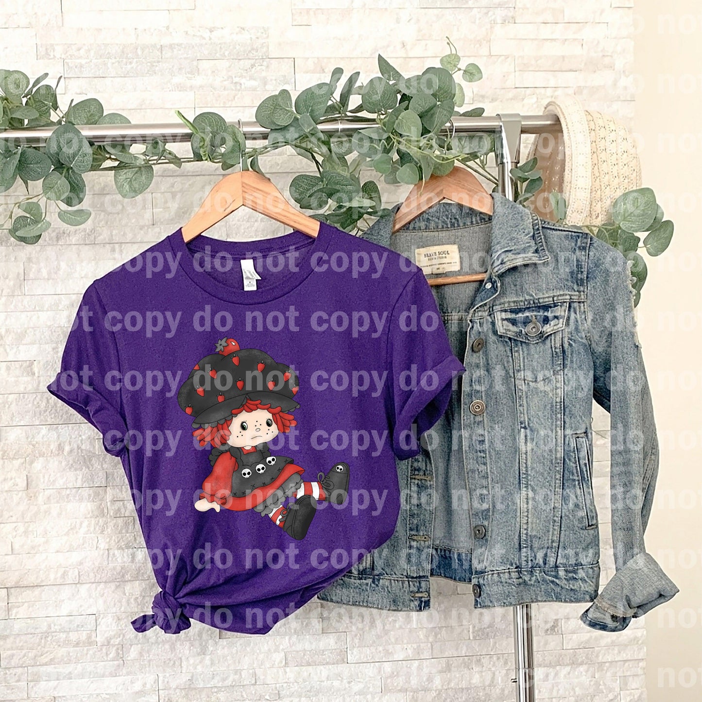 Emo Strawberry Short Cake Dream Print or Sublimation Print