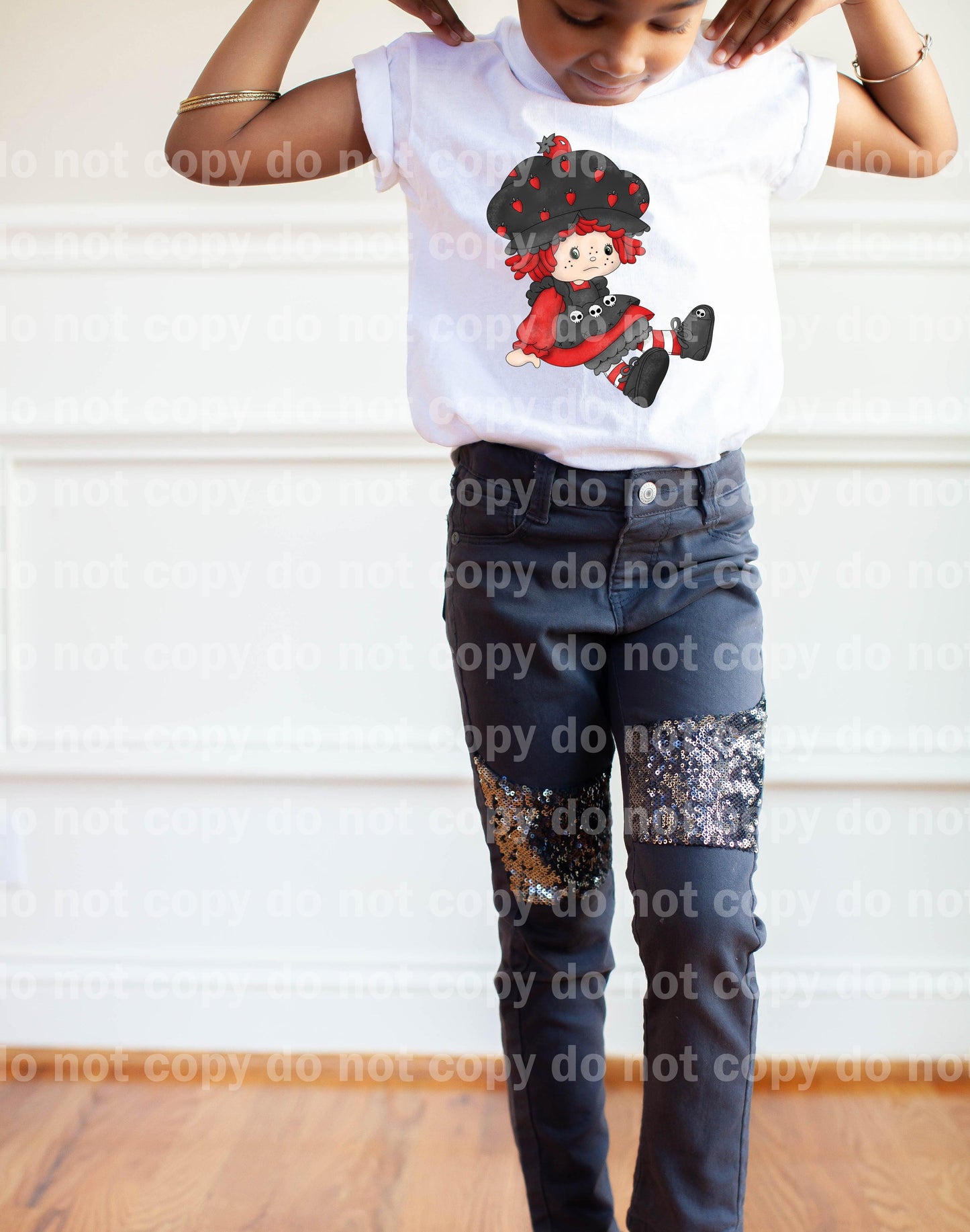 Emo Strawberry Short Cake Dream Print or Sublimation Print
