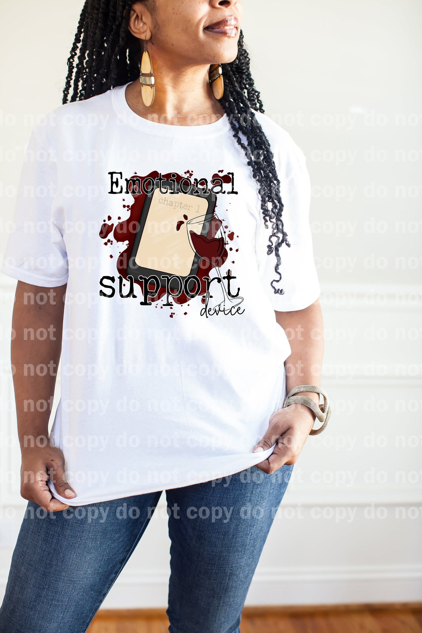 Emotional Support Device Wine Dream Print or Sublimation Print