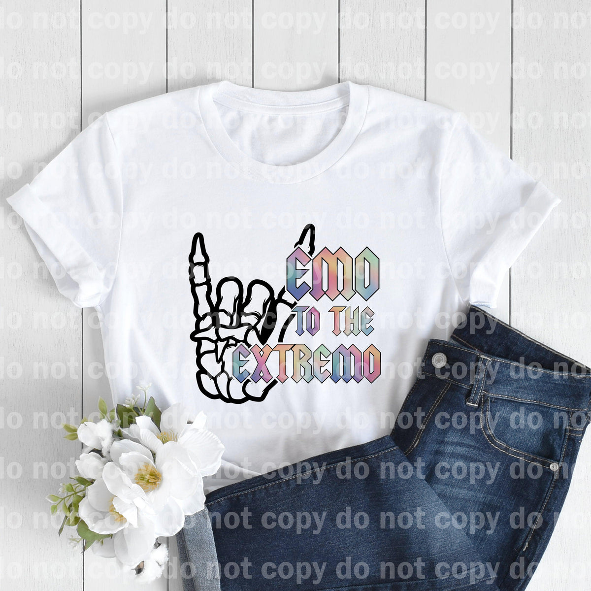 Emo To The Extremo Skellie Hand Dream Print or Sublimation Print