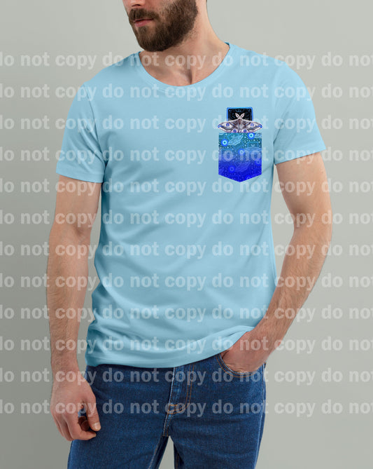 Impresión de sueño de bolsillo de tarot de polilla emperador o impresión de sublimación