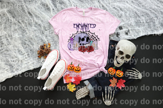 Enchanted Floral Skull Dream Print or Sublimation Print