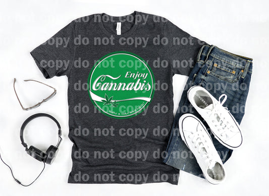 Enjoy Cannabis Have A Toke And Smile White Dream Print or Sublimation Print
