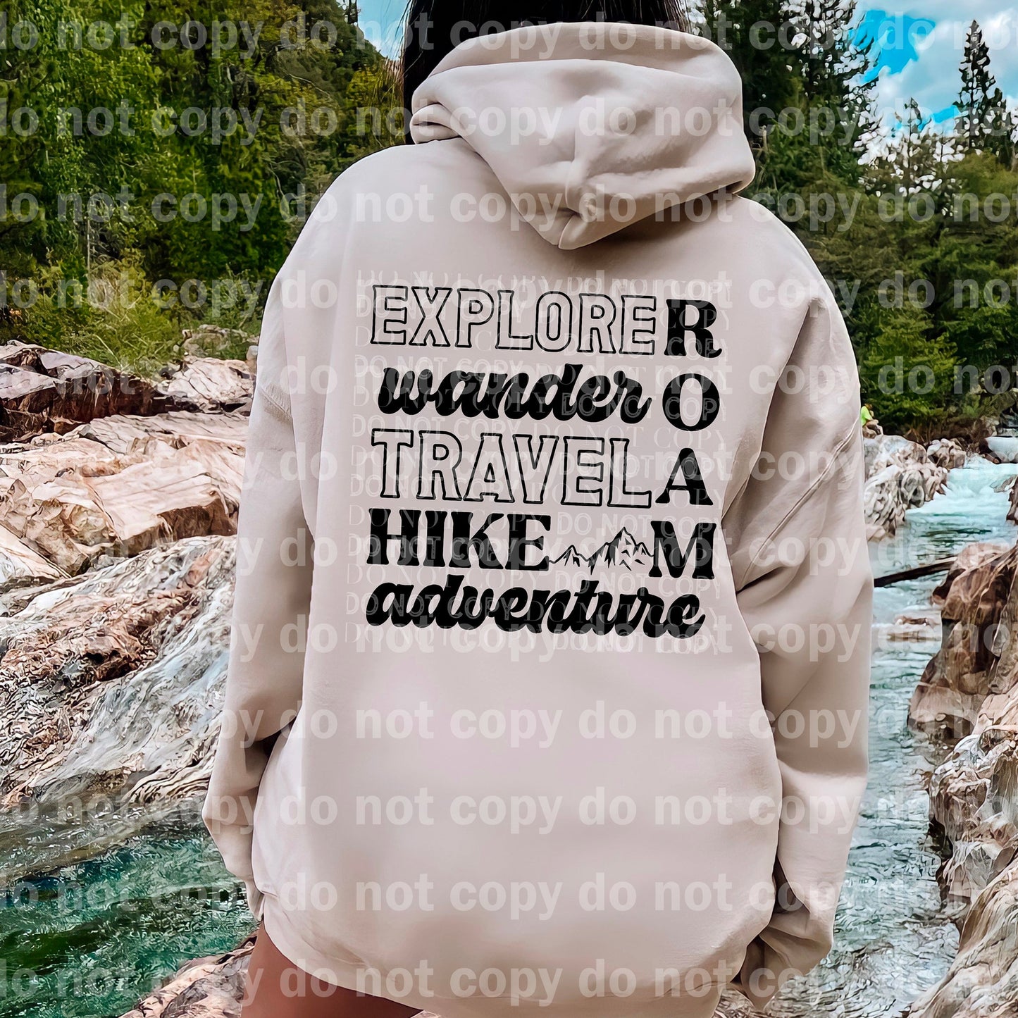 Explore Wander Travel Hike Adventure Roam Dream Print or Sublimation Print