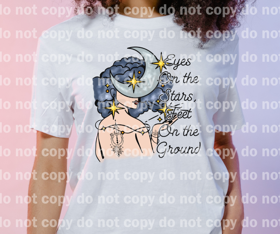 Eyes On The Stars, Feet On The Ground Dream Print or Sublimation Print