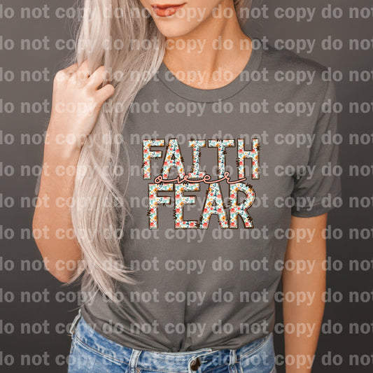 Faith Over Fear Dream Print or Sublimation Print