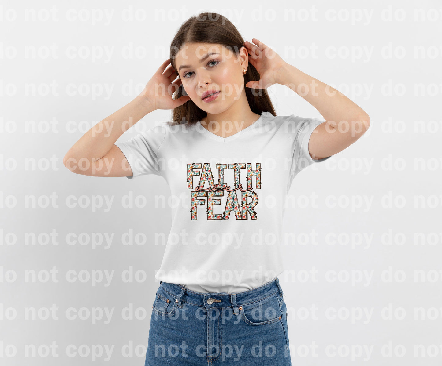 Faith Over Fear Dream Print or Sublimation Print