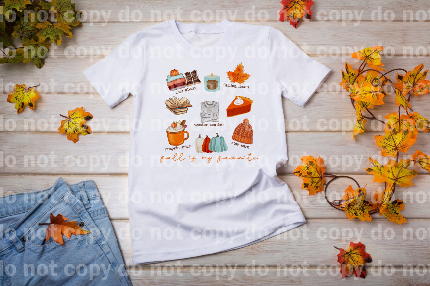 Fall Is My Favorite Fall Things Dream Print or Sublimation Print
