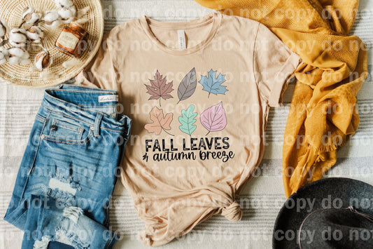 Fall Leaves And Autumn Breeze Dream Print or Sublimation Print