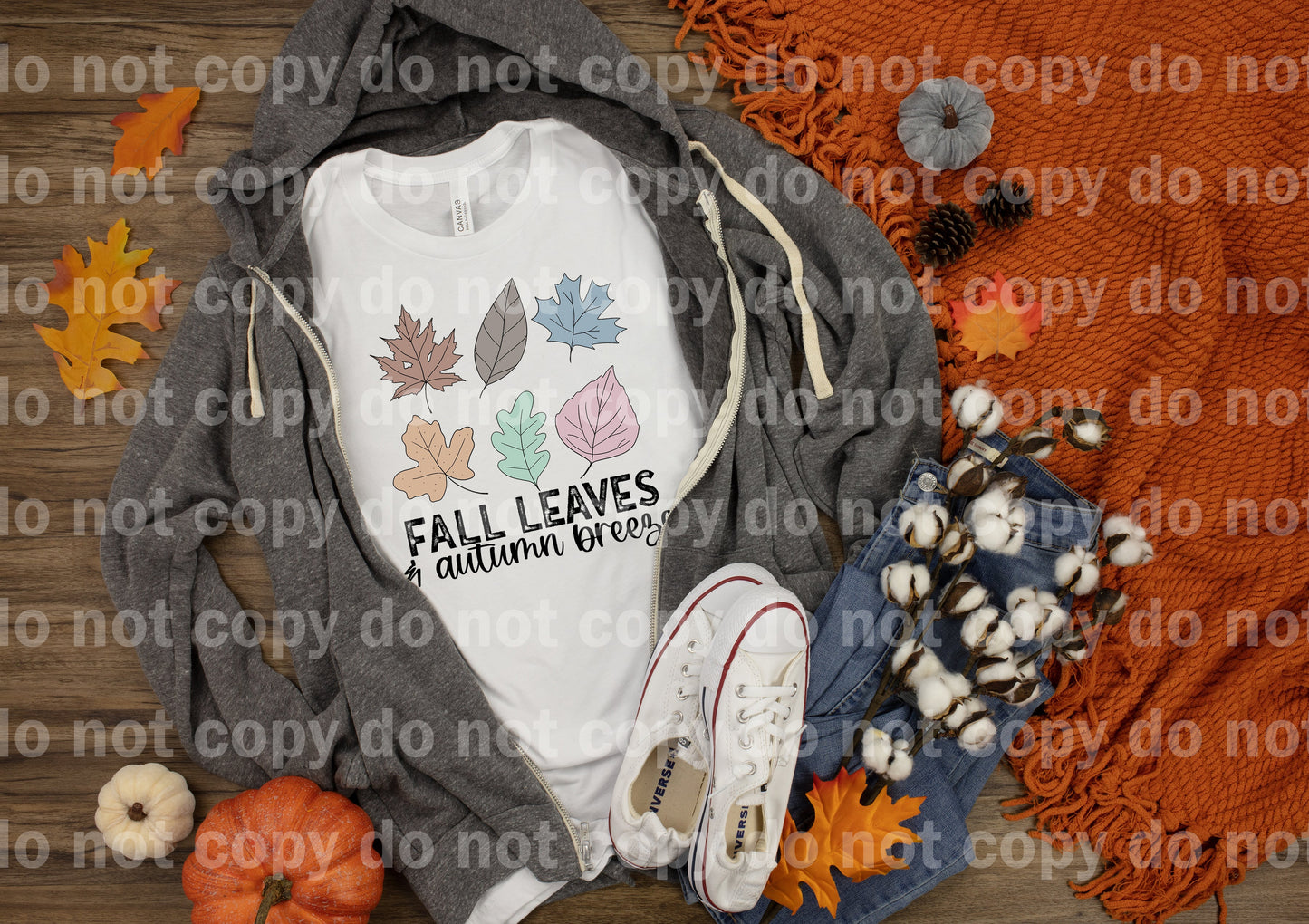 Fall Leaves And Autumn Breeze Dream Print or Sublimation Print