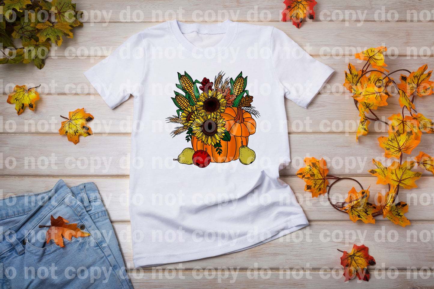 Fall Pumpkin Basket Dream Print or Sublimation Print