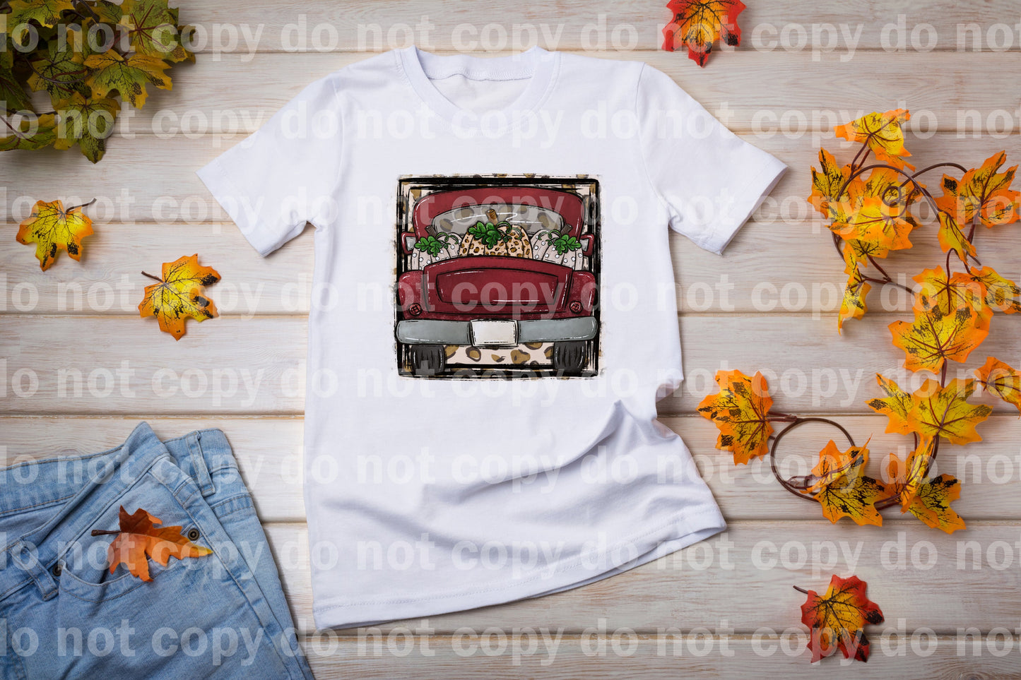 Fall Truck Dream Print or Sublimation Print